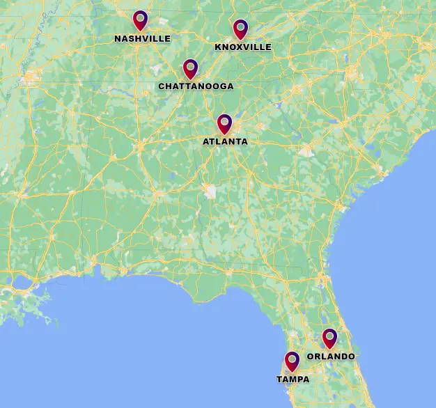 USA Drone Service Locations